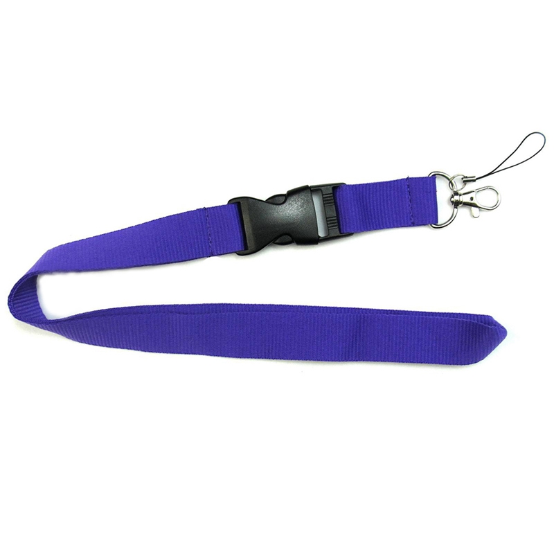 Mobile Phone Neck Straps Colorful Blank Plain Key Lanyard Badge ID Holders: PP