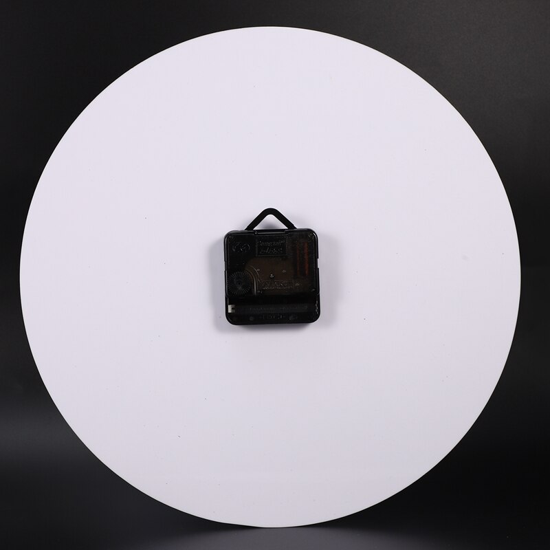 White Large Wall Clock Mathematics Silent Math Equations Polytechnic Digital Wall Clock