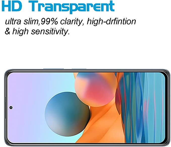 Vetro temperato per Xiaomi Redmi Nota 10S 10T Nota 10 5G 10 pro Redmi 10 primo pellicola proteggi schermo Redmi Nota 10 pro bicchiere