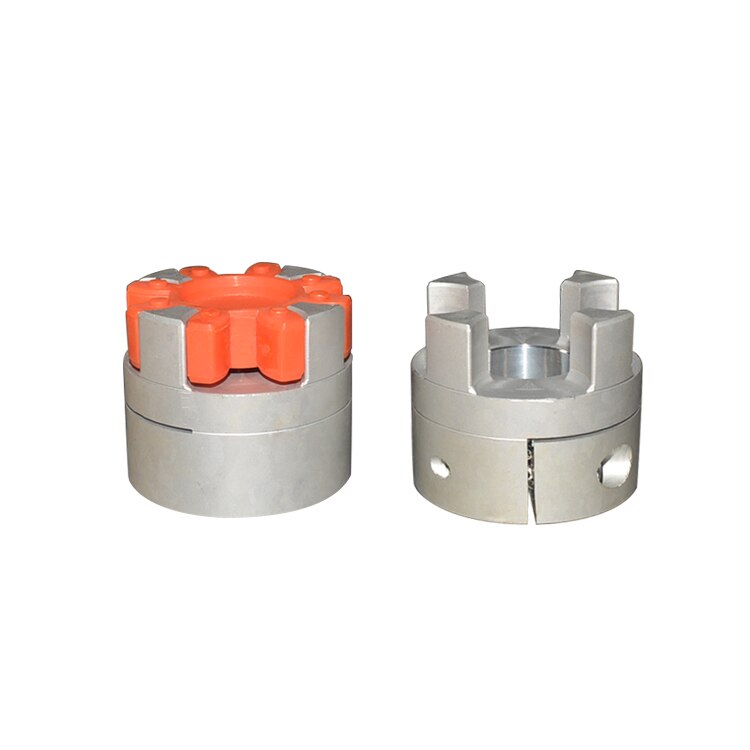 ball screw coupling diameter 55mm length 78mm plum shaped clamping flexible coupling shaft coupler encoder stepper motor