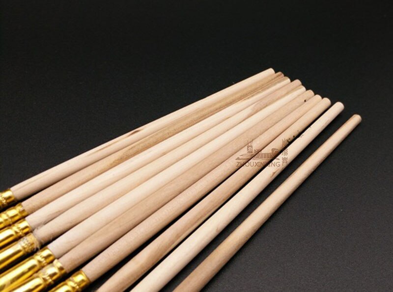 12pcs/Set paintbrush art wool hair Wooden Handle Paint Brush Supplies cleaning brush pen Depict pen color Painted pen Art brush