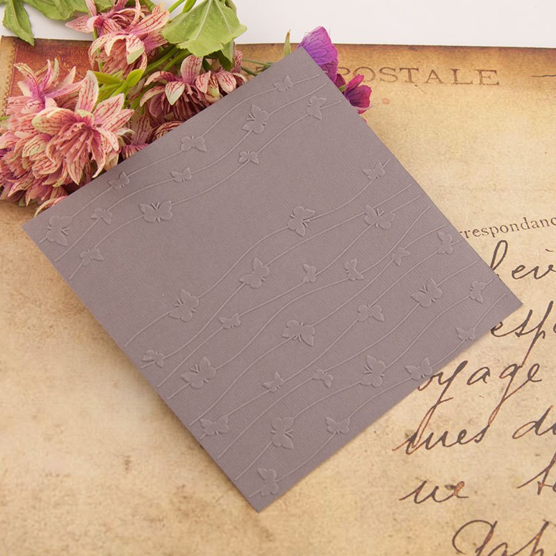 Plastic Template Craft Card Christmas for Making Paper Cards Photo Album Wedding Decoration Scrapbooking EM180 Butterfly