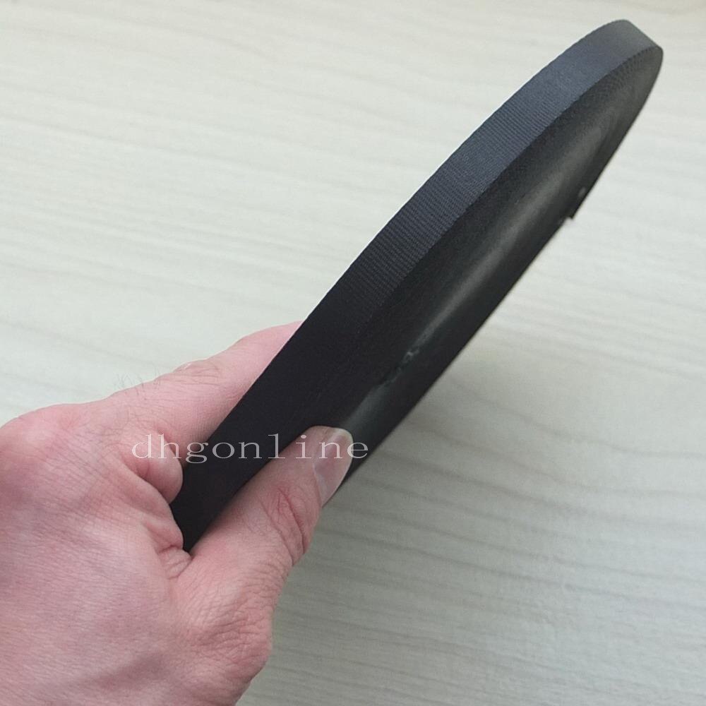 Sangle de ceinture robbin en nylon 10mm 25 yards 3/8 " pour boucles, lanière, sangle pivotante: Noir