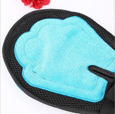 KEMISIDI Cat Glove for Animals Combing Cats Grooming Hackle Excellent Red Silicon Pet Massager Hair Removal Mitten Accessories