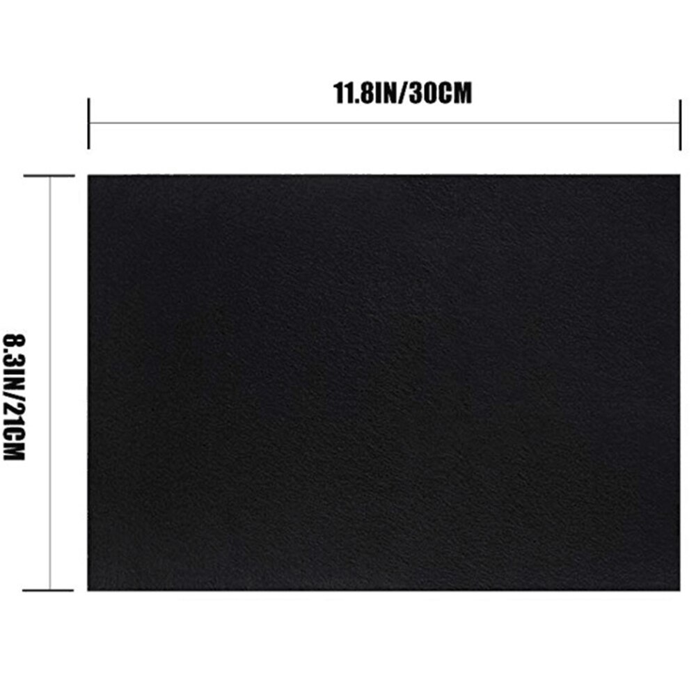 Feuille adhésive noire en tissu fait main | Autocollant de protection polyvalent doux, tissu feutre artisanal, étanche, pour le bricolage
