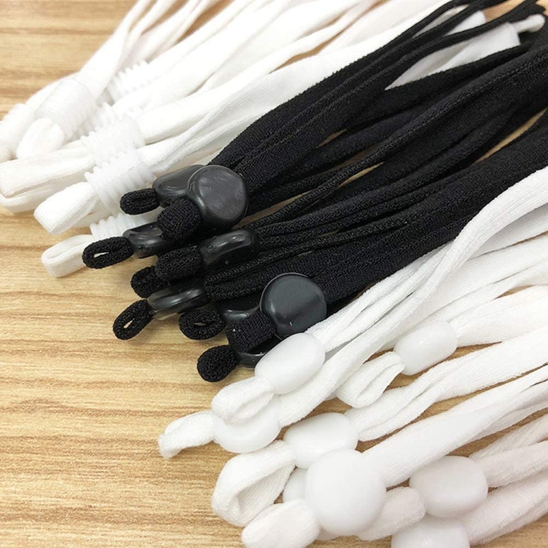 Farverigt højelastisk bånd elastisk reb gummibånd elastisk linje diy syning gør maske tilbehør elastisk hængende ørestrop