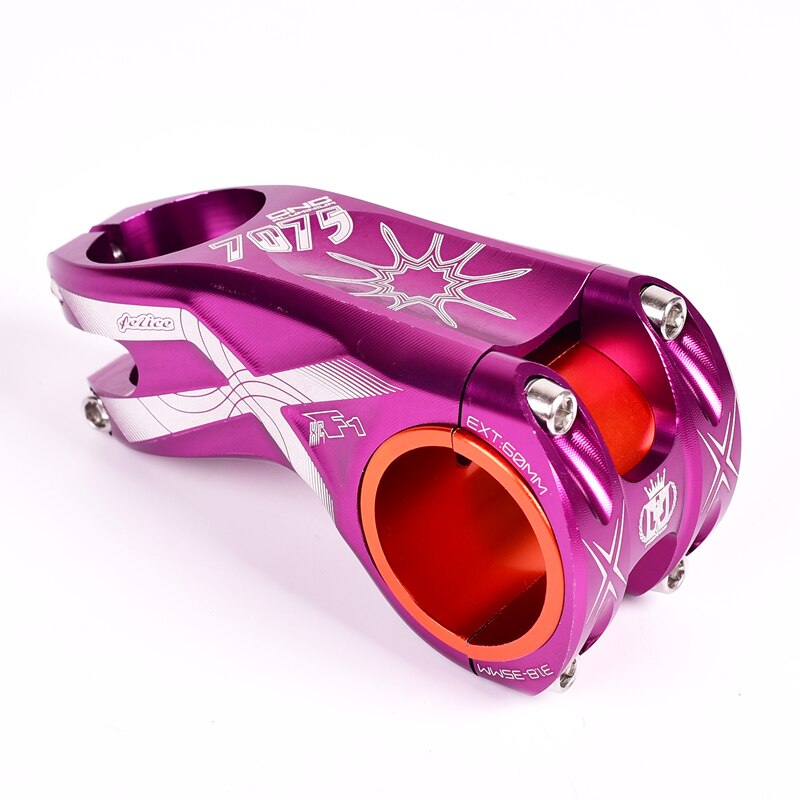 Felice Mtb Fiets Stuurpen Ultralight Fiets Stuur Riser-17 Graden 60 Mm Grote Wiel Diameter Xc/Am 31.8/35 Mm