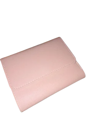 Cute Wallets for Women Small Hasp Girl Credit Card Holder for PU Leather Coin Purse Female Wallet Short Purses for Women: Clear