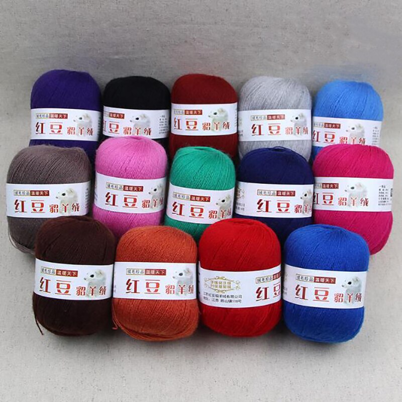 Przędza z norek z kaszmiru ręcznie robiona wełna ręcznie robiona przędza robić szydełkowania alpaki piłka szalik na drutach dzianina dziecięca garnek miękka ciepła