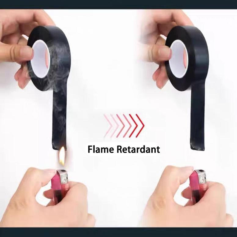 15/30/50mm Nastro fonoassorbente Isolante Nero Adesivo elettrico Resistenza impermeabile al calore Rubinetti Isolamento Tessuto per auto Panno