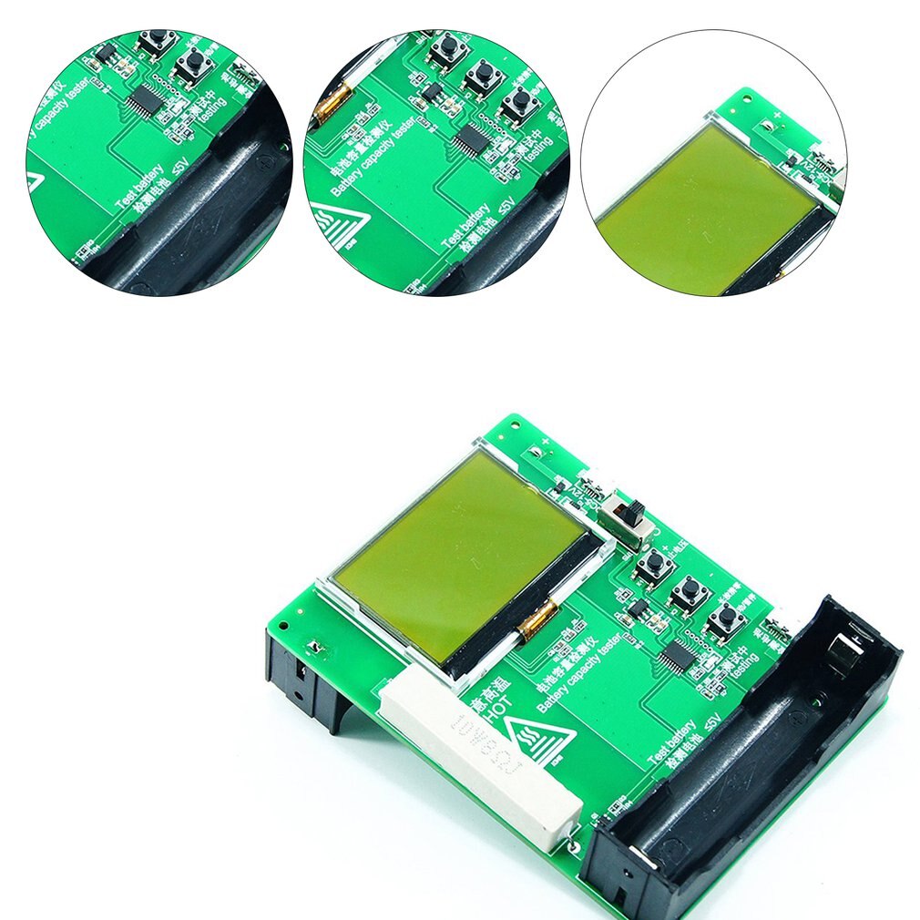18650 LCD Display Battery Capacity Tester Module Battery Digital Measurement MaH/mwH Tester Household Electric Tool