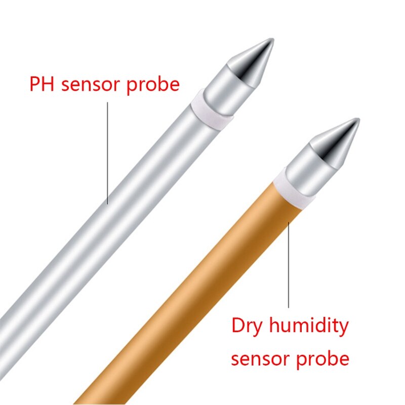Outdoor Soil Moisture Measuring Sensor Tester Humidity Hygrometer Hydroponic Gardening Water Plant Flower Soil PH Tester Meter