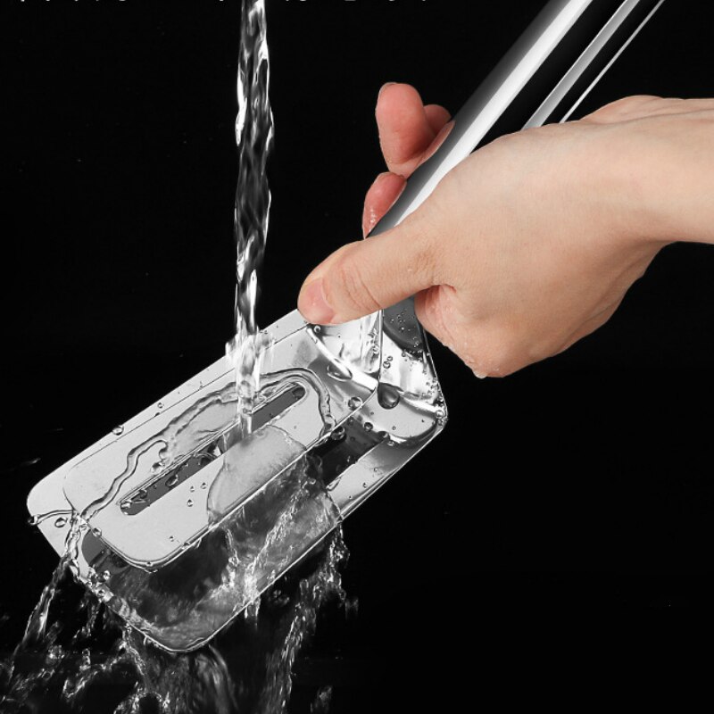 Stekt fisketang i rustfritt stål biff steketang multifunksjon grillmat tang pannekake tang