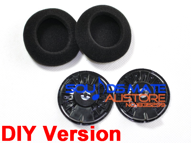 Black Replacement Headphone Parts Speakers Drivers Sound Speaker For KOSS PP Portable Portapro Porta-pro Headset Headphones: Gold