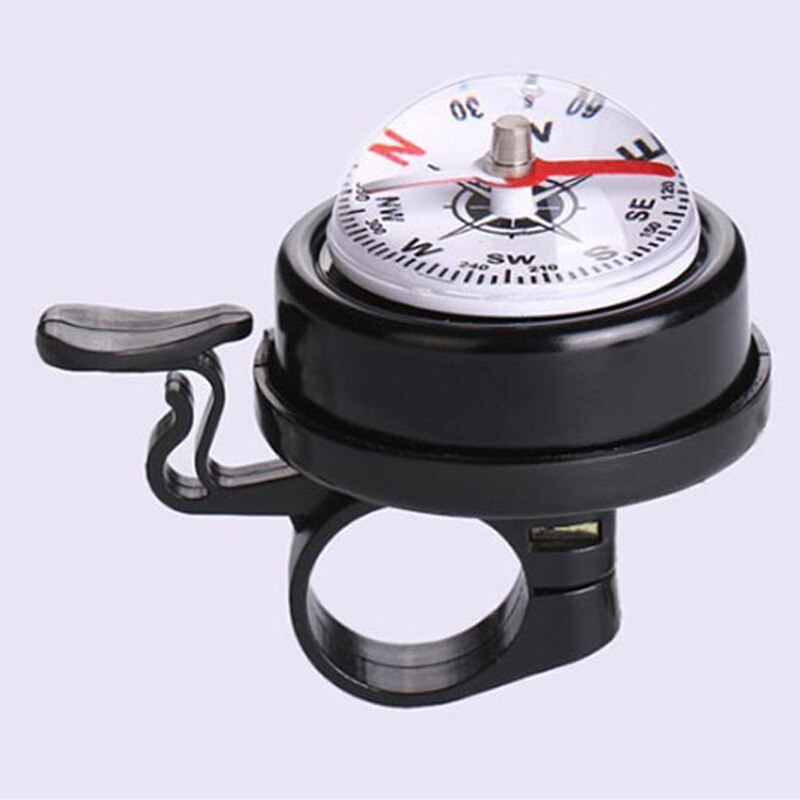 Bike Bicycle Invisible Bell Aluminum Loud Sound Compass Handlebar Safety Bell XR