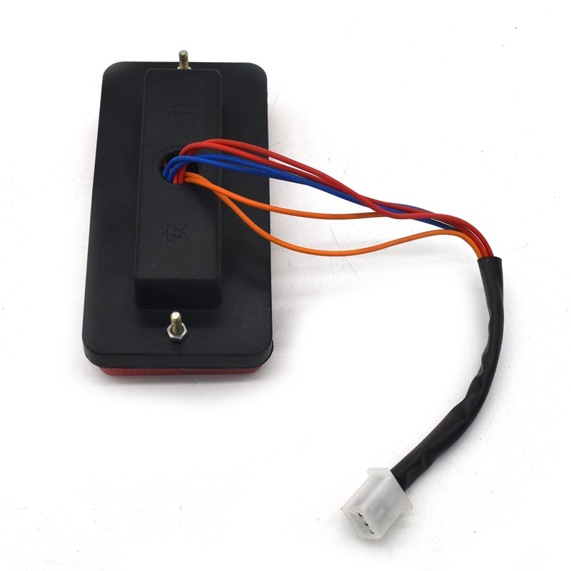 12V/48-60V Electric tricycle rear tail lamp 3W trailer traffic reversing Warning Lights vehicle turn signal brake Taillight