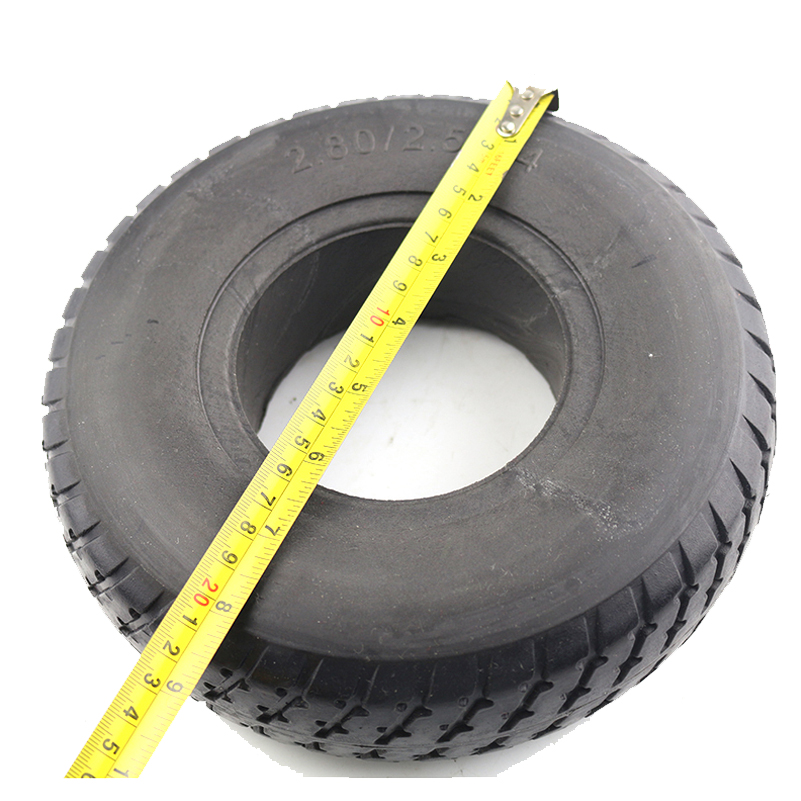9 Inch Elektrische Scooter Effen Tire 2.80 /2.50-4 Solid Band Duurzaam Verdikte Effen Tire