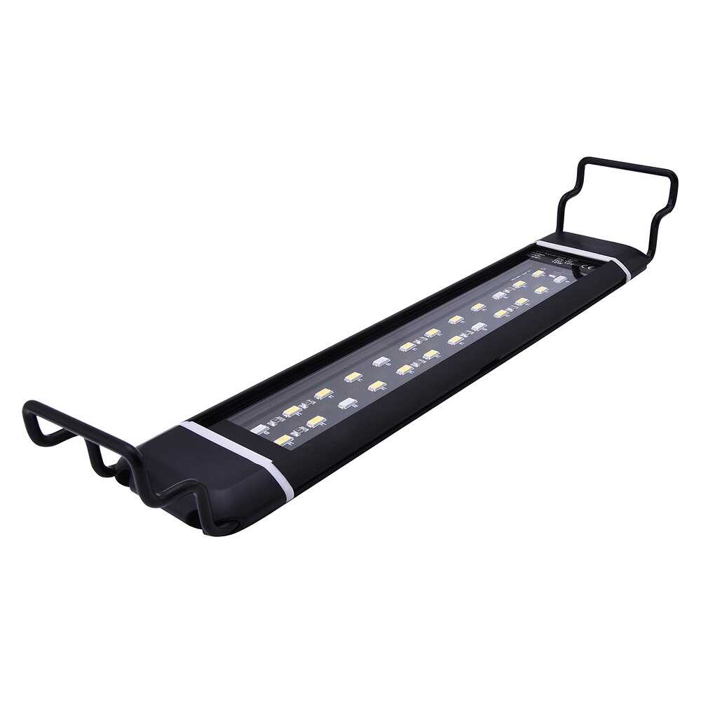 Bright 12W 24W LED Aquarium Light Fish Tank Light 28-45cm Aquariums Decor Lighting Plant Lamp Planted Fish Tank Lights D30