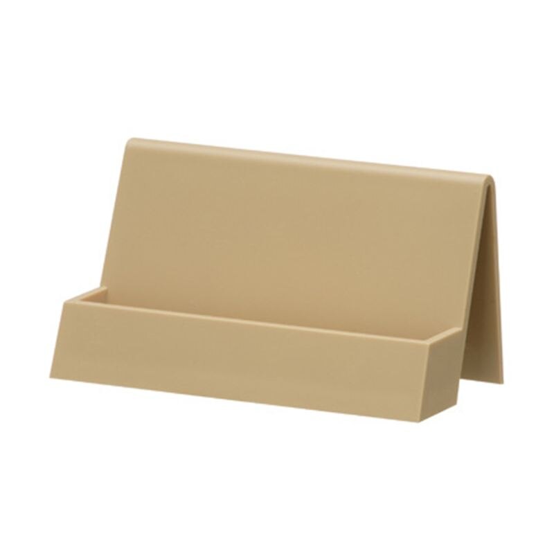 Porte-cartes de visite, présentoir de rangement, support de table, organisateur  k1ab: Kaki foncé