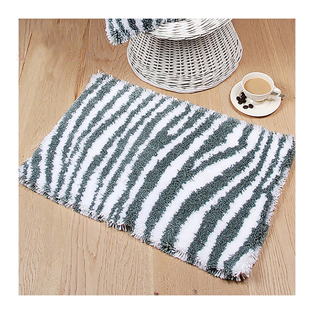 Foamiran Tapestry Kits Klink Haak Tapijt Kits Tapijt Borduren Klink Haak Tapijt Handwerken Knop Pakket Diy Tapijten Haak Kleed Luipaard