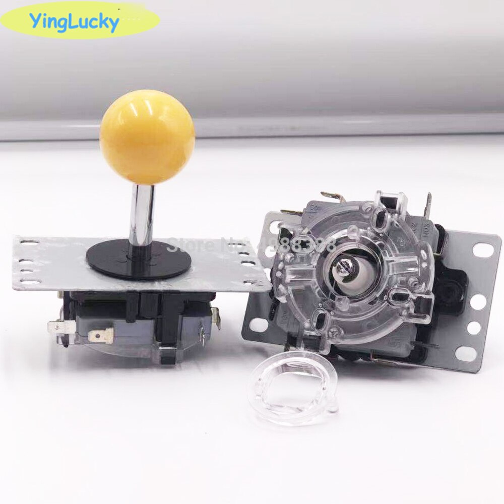 yinglucky 4pcs arcade-joystick HAPP joystick arcade diy pc jamma joystick 4/8 way for game red ball