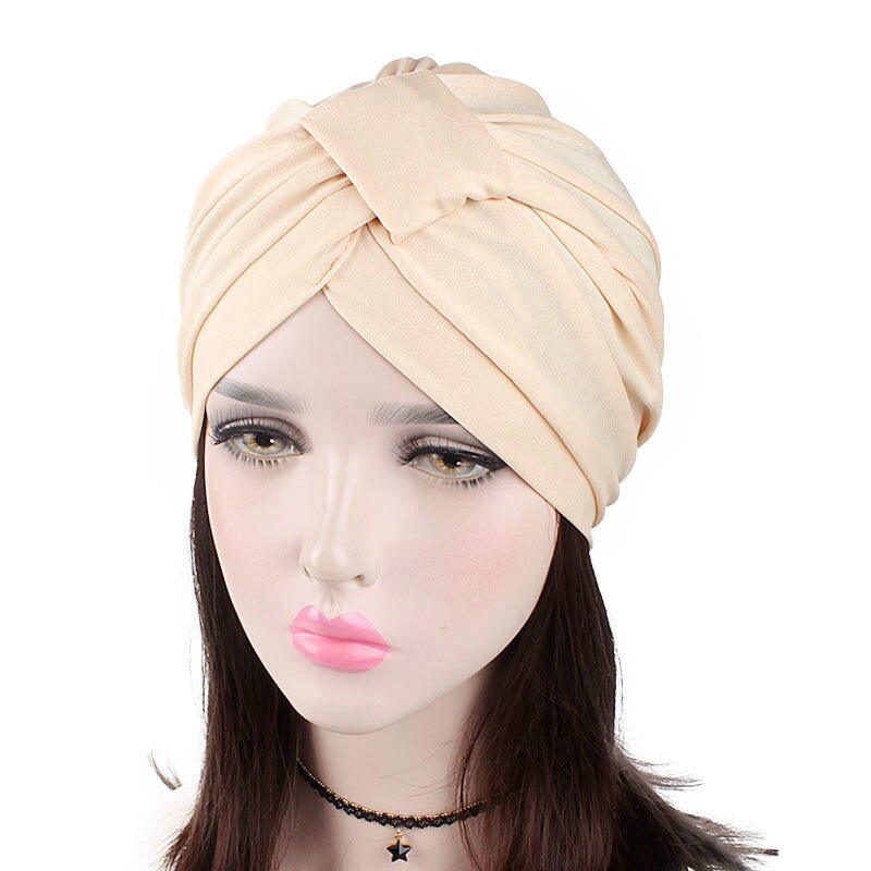 Nouvelle femmes Hijab chapeau coton Turban dôme casquette chapeaux pour musulman Hijab tête foulards dames Bonnet chapeau Turban chapeau