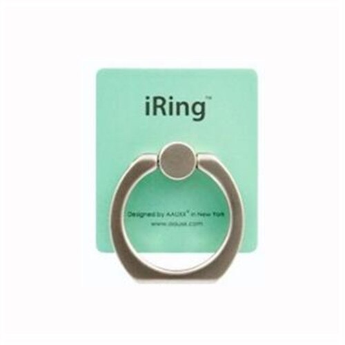 Telefonholder universal mobiltelefon iring 3d stativ finger grep stativ for iphone 11 pro max  xs 8 7 pluss finger ring holder: Grønn