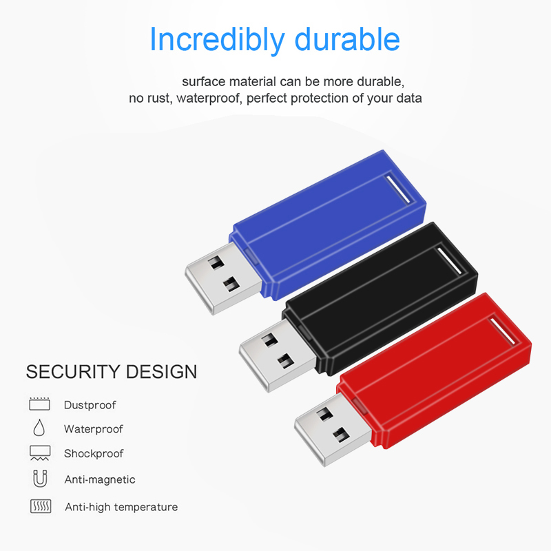 Prawdziwa Pojemność Pamięci USB Pendrive USB 2.0 Lampa błyskowa odwieźć 128GB 64GB 32GB 16GB 8GB Wodoodporny mini Pendrive U Disk