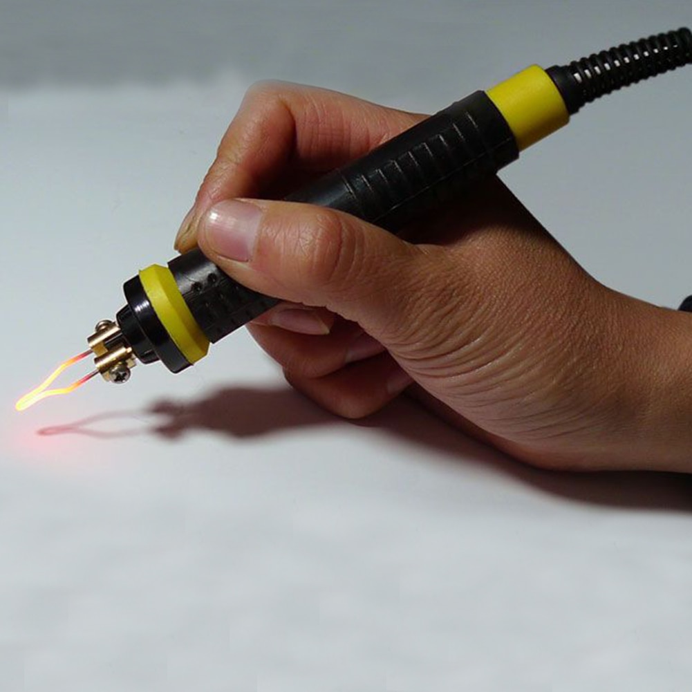 Pyrography Pen Welding Electric Soldering Iron Pen Insulation Handle Pyrography Tool Portable Anti-slip Sleeve Multi-strand Core