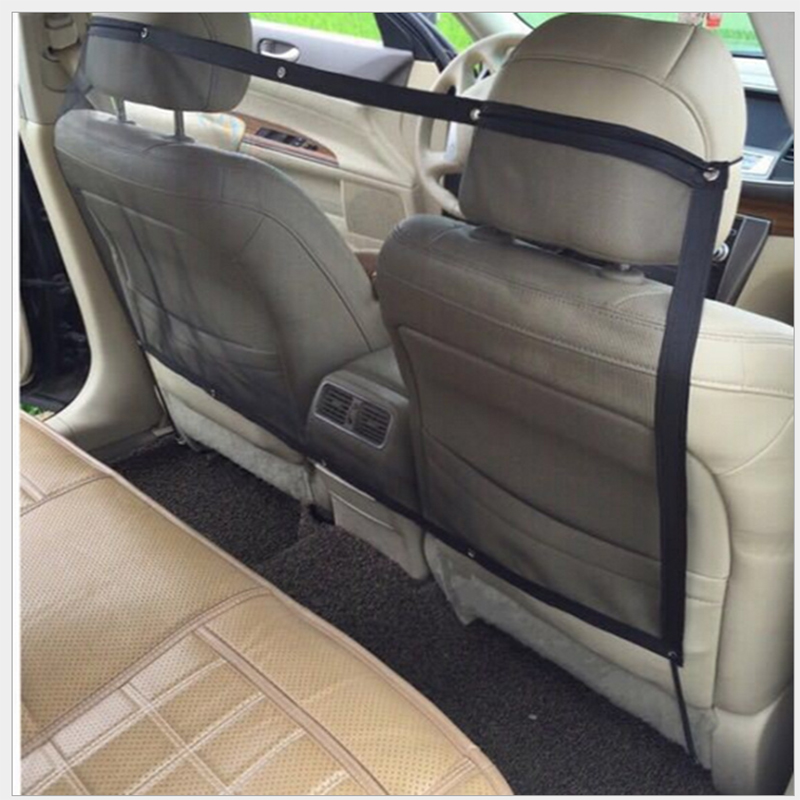 Barrera de seguridad para coche para mascotas, asientos traseros, Red de aislamiento para perros, transporte para perros, separación ajustable de vehículos, Red de guardia, productos para mascotas