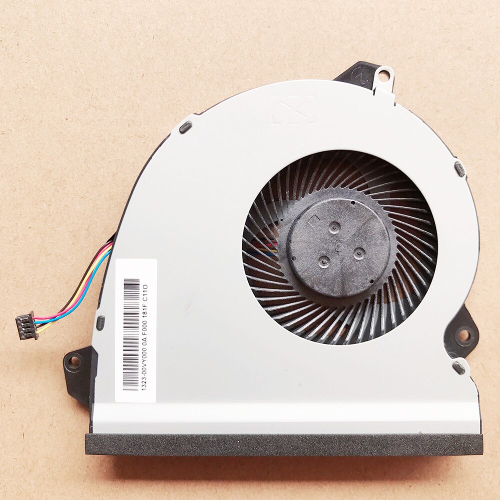 CPU COOLING FAN COOLER FOR ASUS ROG Strix GL553 GL553V GL553VD GL553VE FX53VD KX53 GL553VW FX53V FX53VD KX53VE DFS2001055G0T