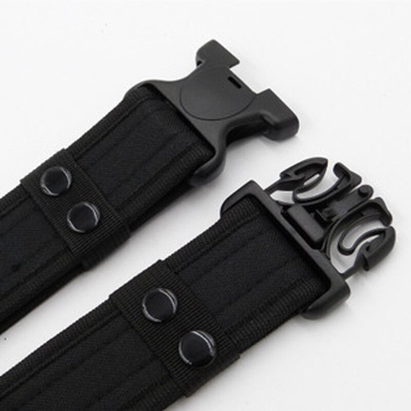 Cinturón deportivo ajustable de alta resistencia con hebilla de plástico, equipo para exteriores