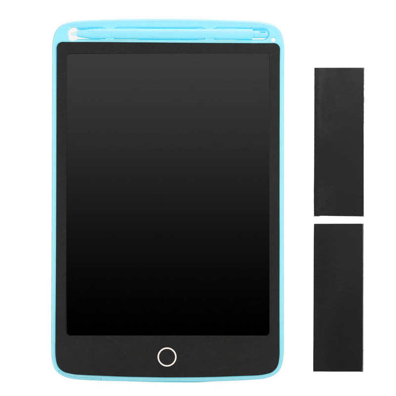 8.5 Inch LCD Writing Pad Light Energy Electronic Blackboard Monochrome Handwriting Board Tablet for school office home: Blue