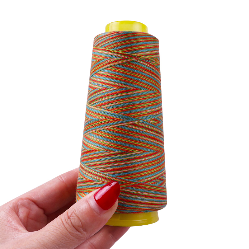 Gradient Color Polyester Sewing Thread Sewing Supplies High Tenacity Cotton Machine Overlock Sewing Accessories DIY: FRX0006