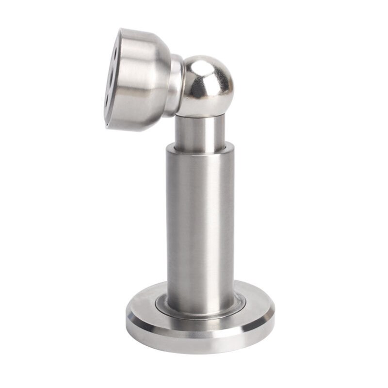 Heavy Duty Stainless Steel Magnetic Door Stopper Hidden Door Holders Catch Floor X4YD