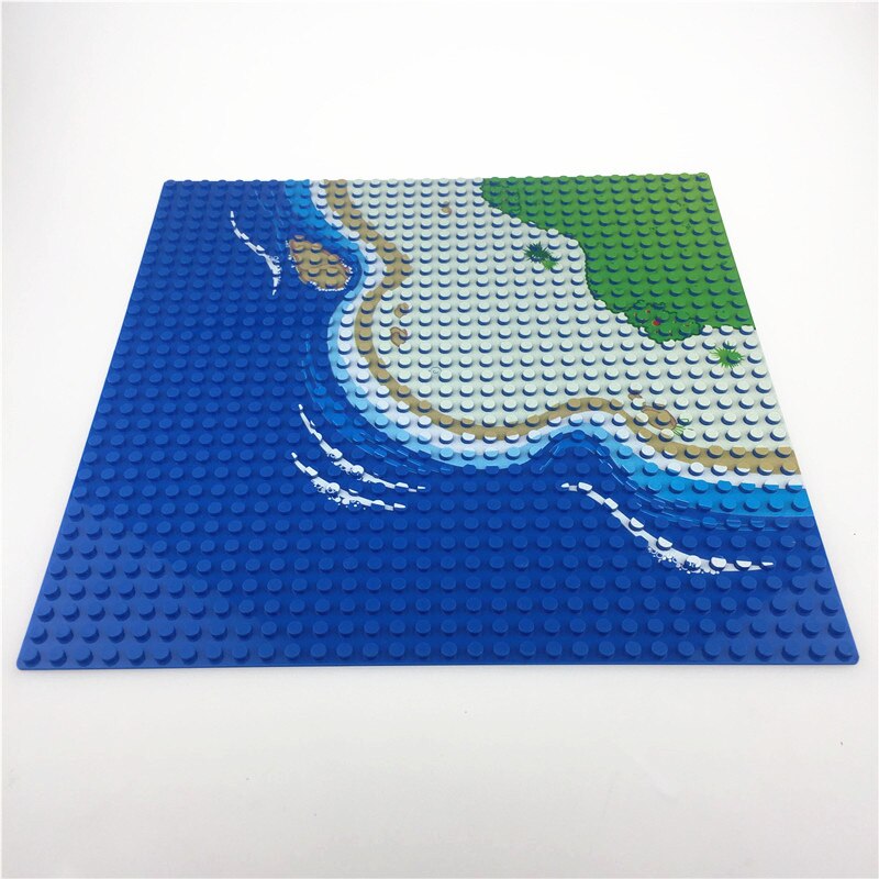 32*32 Dots Classic Base Plates Bricks City Baseplate Board Compatible Bricks Building Blocks Toys For Children: Curve-D