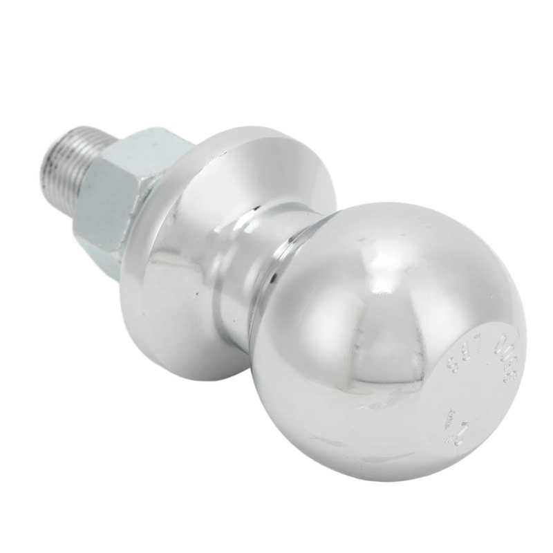 Caravan Tow Ball 2in Steel Chrome Plated Trailer Hitch Ball for ATV