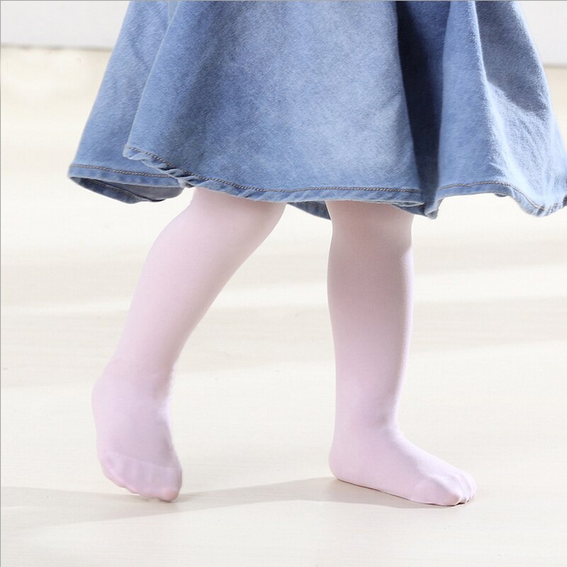 Lovely Candy color baby girl tights stocking for girls bebe newborns toddler infant ballet pantyhose solid velvet infantile 0-2Y