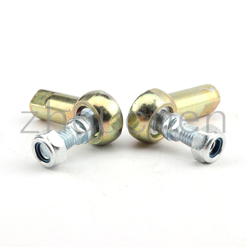 2pcs M8 8MM tie rod ball joint ATV accessories tie rod ball for Quad 4-Wheeler 70 90 110 125 150 200 250cc Go Kart Karting