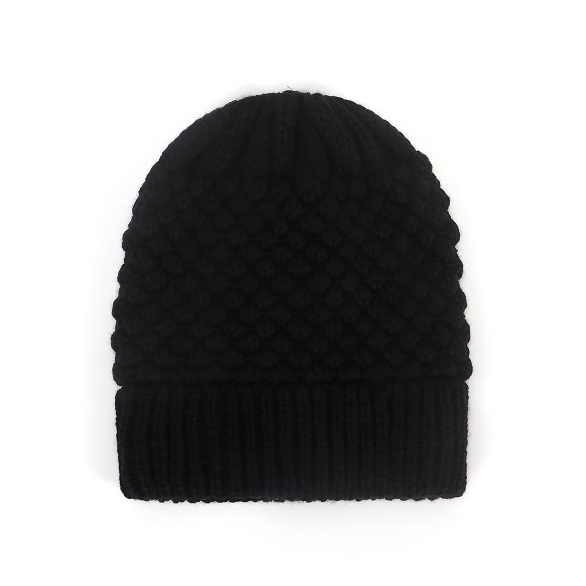 Gorro de punto elástico de punto para mujer, gorrito de punto para mujer, gorros para mujer, gorros cálidos para Otoño e Invierno: 5