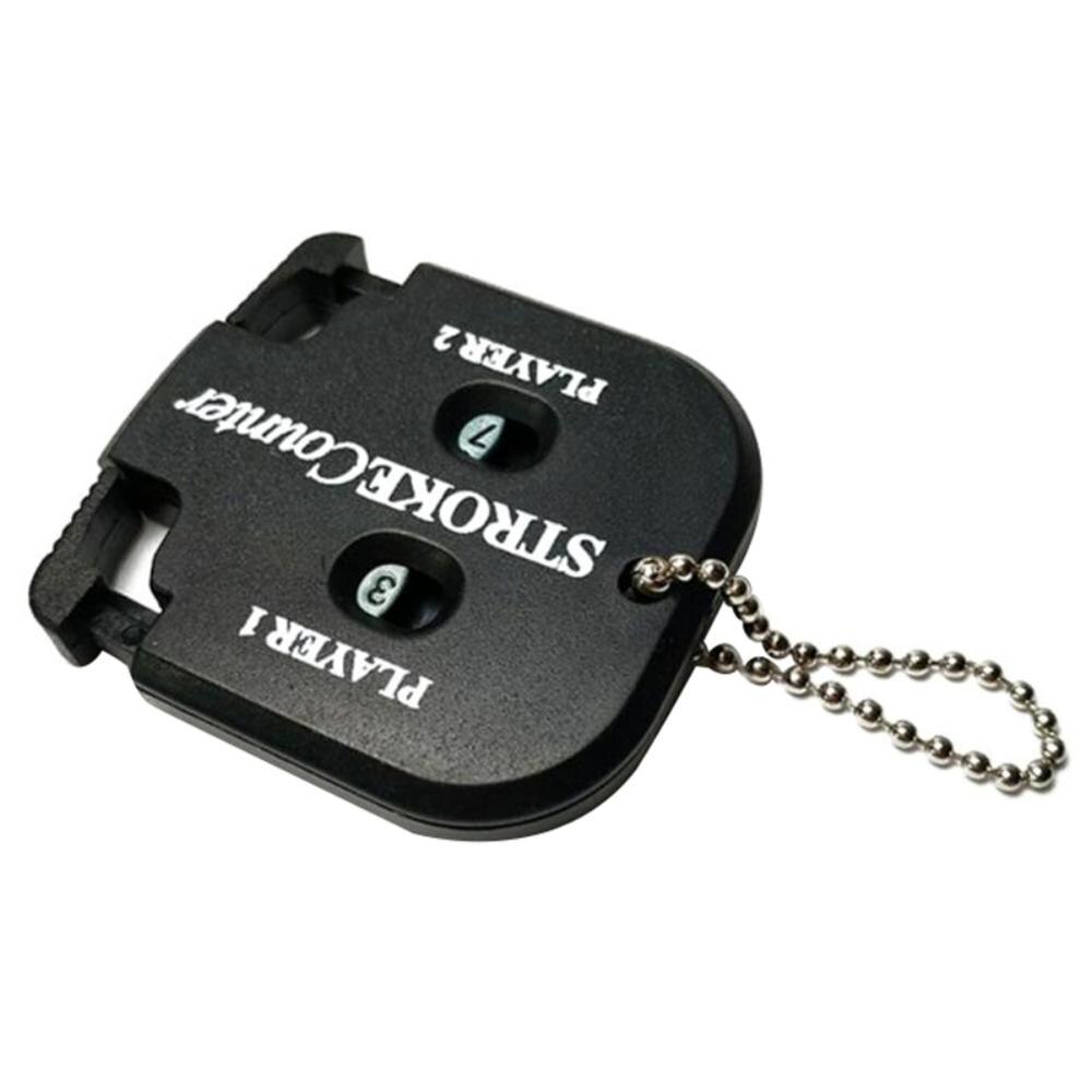 1 Pc Double Sides Score Counter Golf Stroke Shot without Key Chain Season