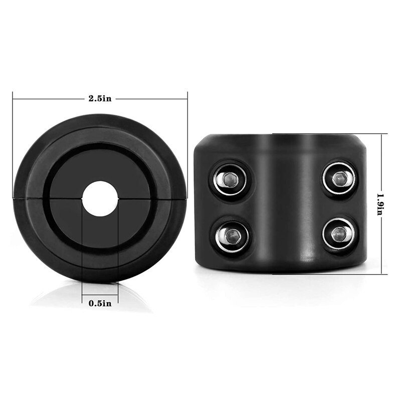 Auto 7700LBs Winch Line Kabel Touw Lieren Trekhaak Stopper Rubber Voor Atv Suv Utv Truck Offroad Accessoires