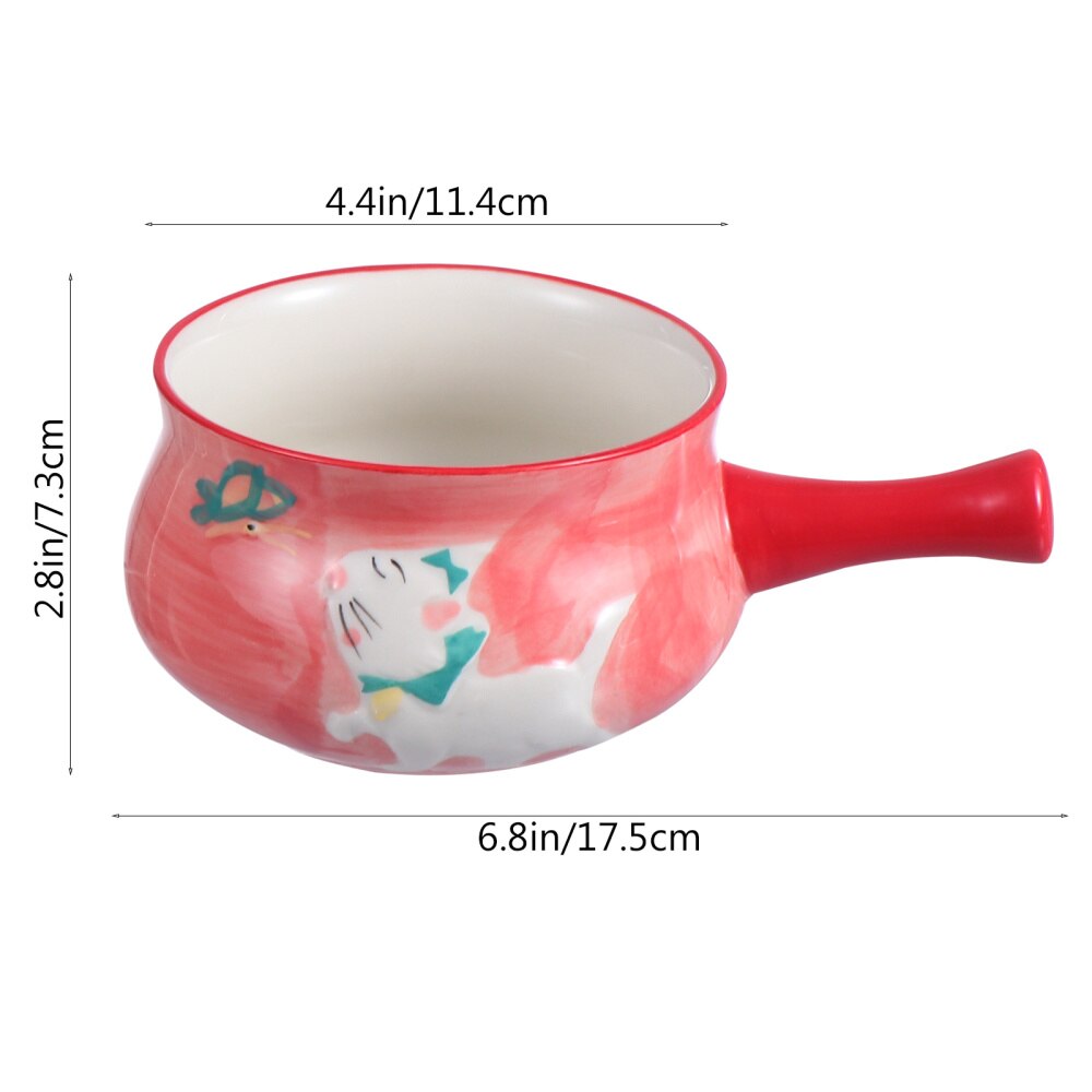 1pc Adorable Non-stick Soup Pot Multifunctional Cooking Sauce Pan
