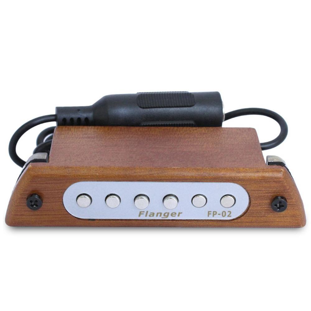 Flanger fp -02 akoestische folk houten gitaar klankgat pickup magnetische guitarra pickups gitaaraccessoires
