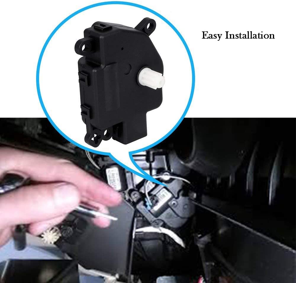 Voor dodge voor chrysler auto airconditioning demper actuator draagbare kachel mengdeur actuator zwart 68018109aa