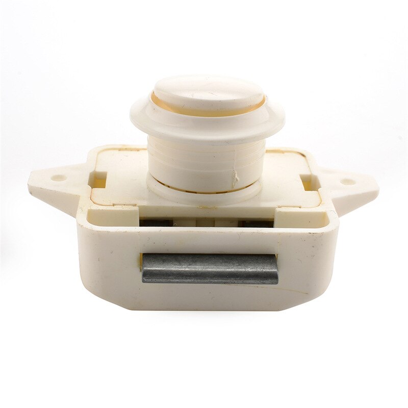 Zinc Alloy Push Button Latch for Cabinet Bedroom Dressing Table Drawer Keyless Handle Locks Home Renovation Hardware Supplies: A1