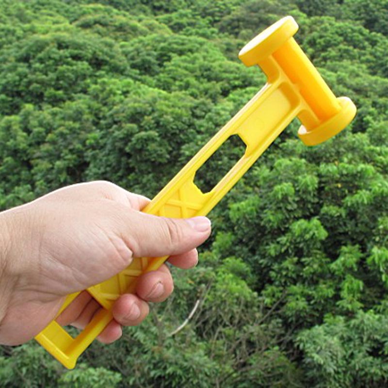 Camping Tent Peg Plastic Mallet Hamer Peg Puller Remover Extactor TI99