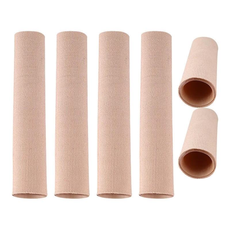 1Pcs Siliconen Vinger Teen Protector Separator Stof Applicator Corn Eelt Remover Hand Pijnbestrijding Zachte Buis Voetverzorging Pedicure