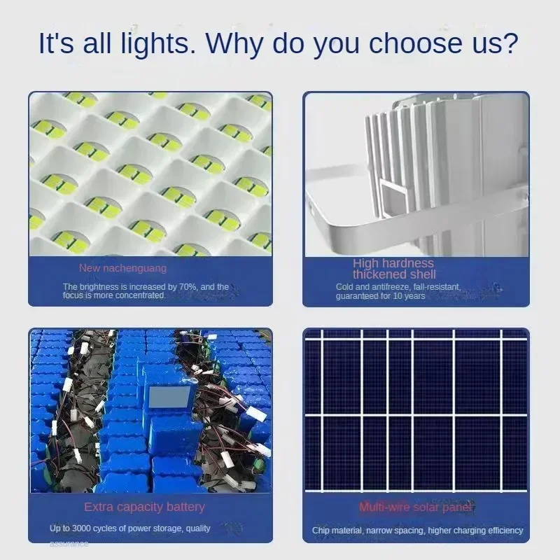96/140/216 LED Solar- Lampe draussen Hof Beleuchtung Induktion Straße Licht Wasserdichte Flutlicht Ultra Helligkeit hoch-Energie