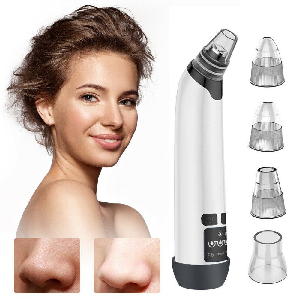 Blackhead Remover Pore Vacuum Facial Cleaner Electric Acne Comedone Extractor Us For Female Women Men
